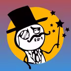 Magic Rage Faces - The Best Free Rage Face & Meme Library iOS Icon