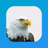 AI background eraser icon