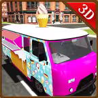 Ice Cream Delivery Truck & Transporter Simulator iOS Icon