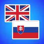 English to Slovak Translator. iOS Icon