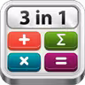 Calculator 3 in 1 icon