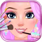 Cotton Candy Makeup Tutorial - Games for kids iOS Icon