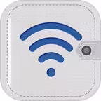 Wi-Fi Wallet Unlock Passwords Icon