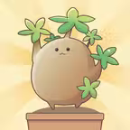ぷらっち -ホーム画面で育成ゲーム かわいい植物を育てよう！ iOS Icon