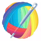 Cross-Stitch: Color by Number Icon