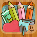 Paintlab - Coloring books for all ages iOS Icon
