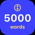 Learn 5000 English words WORDY iOS Icon