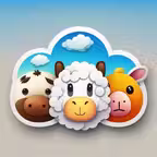 Kido : Animals Saga Match 3 iOS Icon