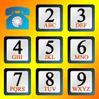 Phone Number in Words iOS Icon