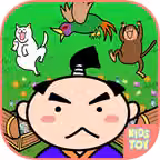 Kids picture book game - Momotaro iOS Icon