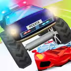 Police vs Thief 3D - car race iOS Icon