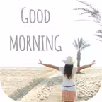 Good Morning Greeting Cards Icon