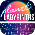 Planet Labyrinth - 3D space mazes game iOS Icon
