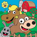 Coloring Farm Tap to Color Fun iOS Icon