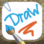 Draw on photos - Add Text list Icon