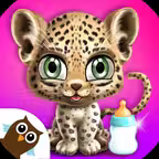 Baby Jungle Animal Hair Salon iOS Icon