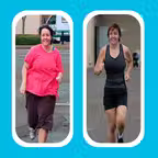 Before and after collage iOS Icon