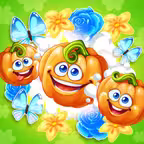 Funny farm - puzzles, match 3. iOS Icon