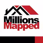 Millions Mapped Real Estate iOS Icon