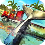 Whale Transport Truck Driving iOS Icon