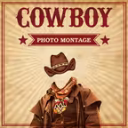 Cowboy Photo Montage Deluxe iOS Icon