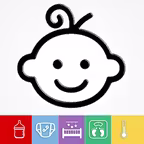 Newborn Baby tracker: baby Log iOS Icon