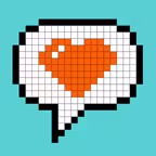 Pixel4u: Unicorn Coloring Game iOS Icon