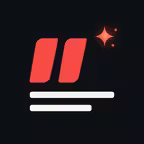 Simplified - AI Video Captions iOS Icon