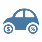 Car Loan Budget Calculator Icon
