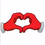 Christmas Hand Gestures iOS Icon