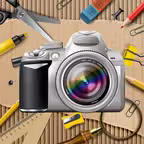 Retro Collage Frame Editor iOS Icon