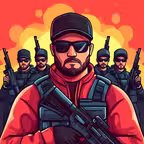 Mortal Assassin Hitman Gun War iOS Icon