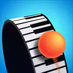Piano Wheel iOS Icon