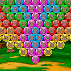 Farm cat Kuzya - Bubble Shooter Icon