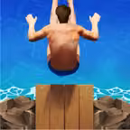 Cliff Diving 3D iOS Icon