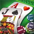 AE Blackjack - Free Classic Casino Card Game with Trainer iOS Icon