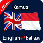 English Indonesian Offline Dictionary - Kamus Bahasa Inggris iOS Icon