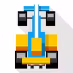 Speedy Road - 8 bit race iOS Icon