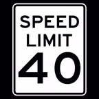 Simple Digital Speedometer iOS Icon
