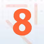 8 Words Search in a photo Icon
