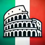 Italy Visually - Travel Guide iOS Icon