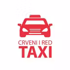 Crveni i Red Taxi Icon