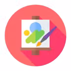 Canvas drawing art paint draw iOS Icon