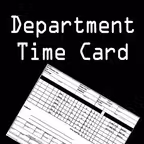 Department Time Card iOS Icon