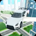 Flying Sports Car Simulator 3D iOS Icon