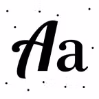 Text Fonts, Emojis & Symbols iOS Icon