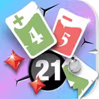 Zone 21 - Fast Math Solitaire iOS Icon