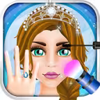 Princess Wedding Salon Spa Party - Face Paint Makeover, Dress Up, Makeup Beauty Games! iOS Icon