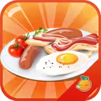 Cooking Eggs With Bacon iOS Icon