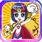 Power Pony Puff Girl Spy Squad Style Makeover Game iOS Icon